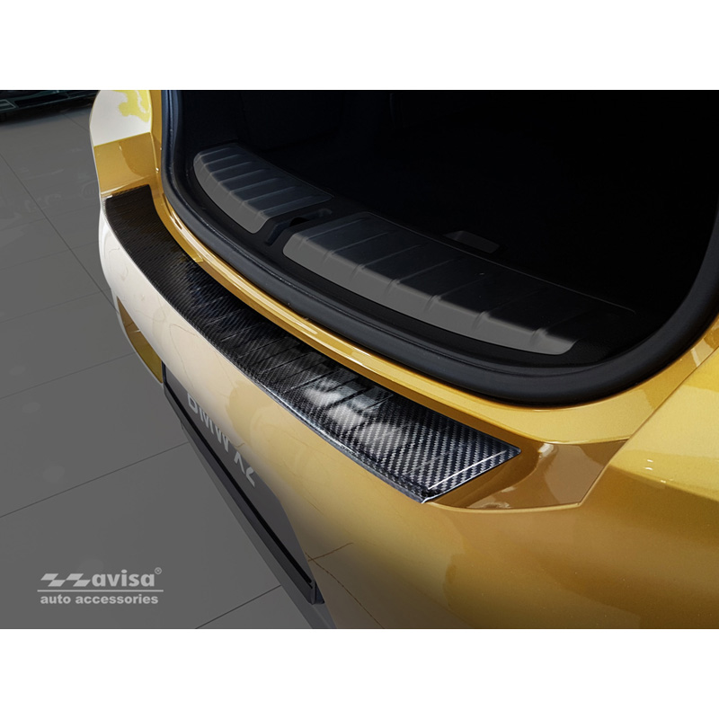 Real 3D Carbon Rear bumper protector  BMW X2 F39 M-Package 2018-2023