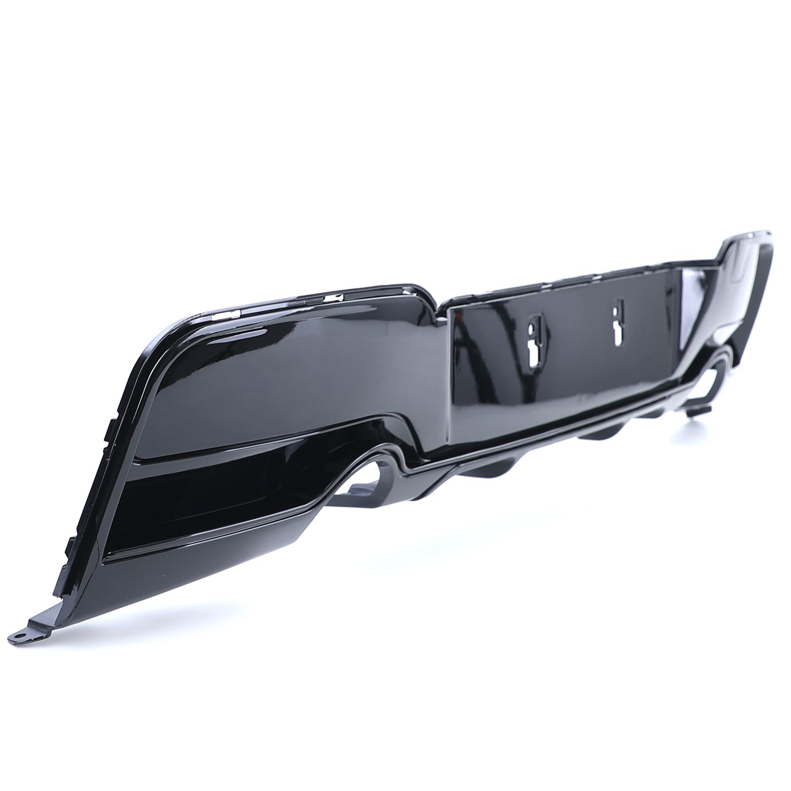 Achterbumper Diffuser passend voor BMW 1-Serie F20/F21 10-15 Performance Glans Zwart