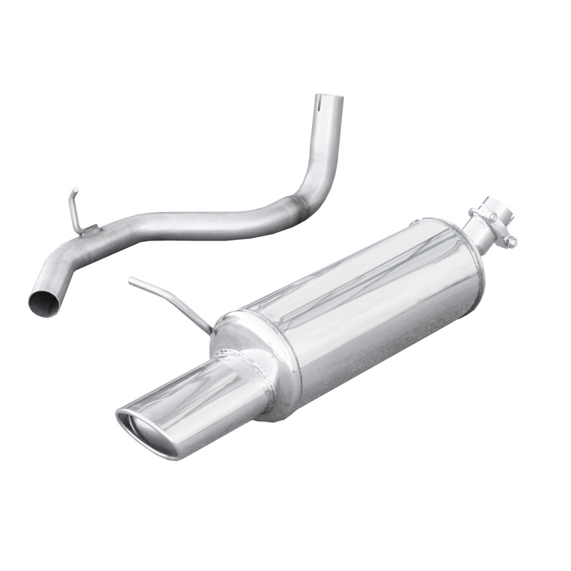 100% Inox Sport Exhaust  Volkswagen Golf IV 1.9 TDi (150HP) 120x80mm