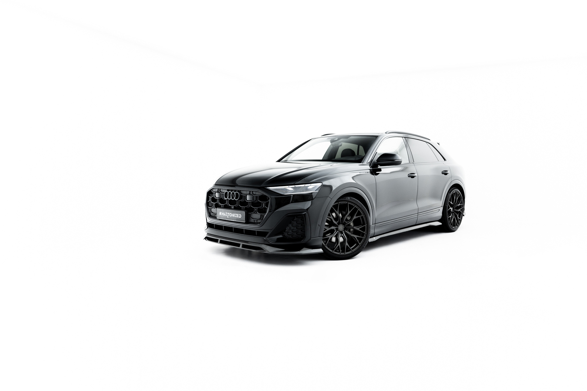 Prepreg Carbon Fiber Voorspoiler passend voor Audi SQ8 / Q8 S-Line Mk1 – Maxton Design