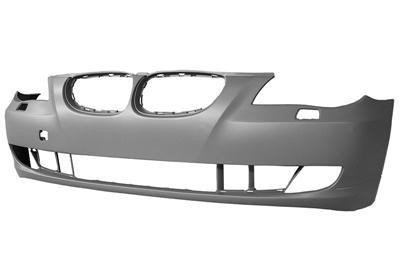 voorbumper, in primer, 04/2007-BMW 5 serie E60/E61, 2003-2012