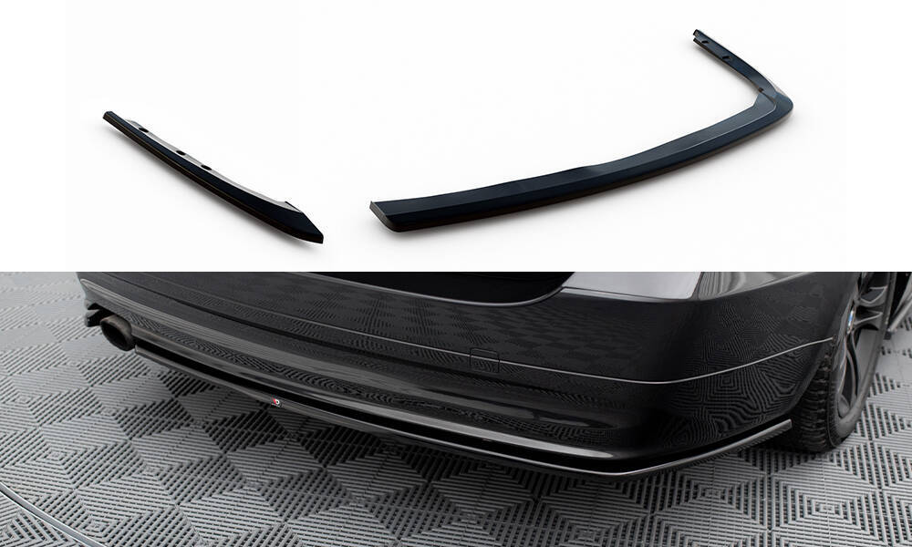 Diffuser passend voor BMW 3 Serie E91 Maxton Glans Zwart