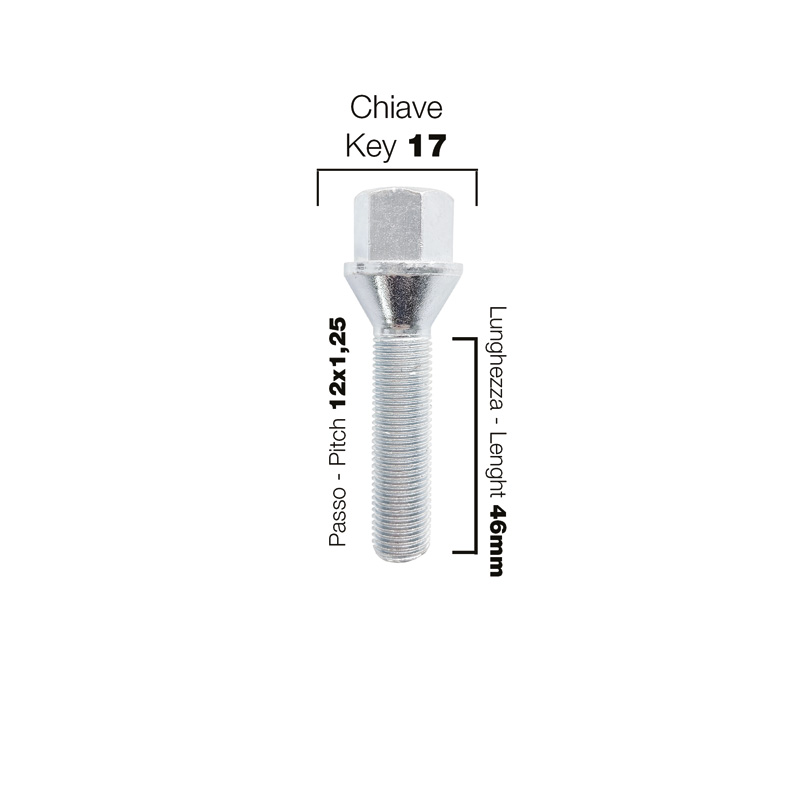 Simoni Racing Aluminium Wheel Spacer Kit - 2x17,5mm(FA) - 2x20mm(RA) (Hub 65,1mm) including wheel bolts -  Fiat, Alfa Romeo various