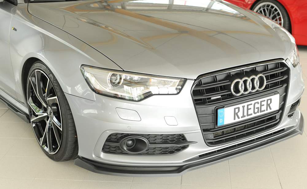 Voorspoiler passend voor Audi A6 (4G/C7): 11.10-08