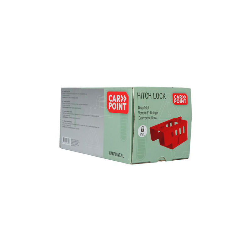 Carpoint Hitch Lock Foldable incl. Padlock