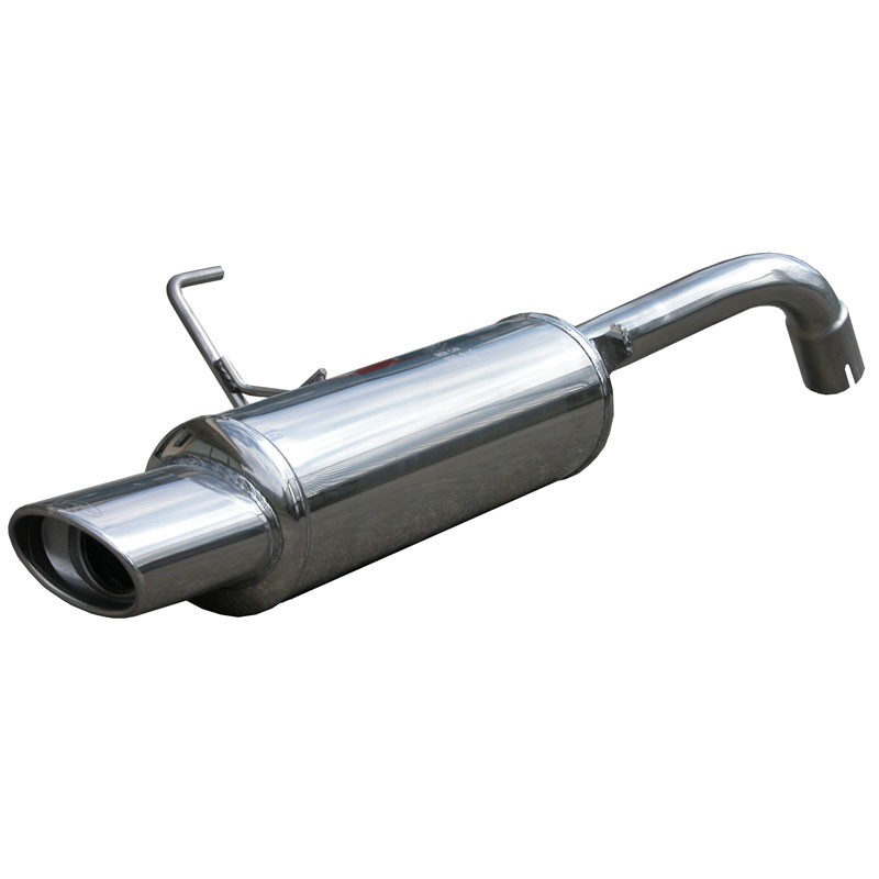 100% Inox Sport Exhaust  Renault Clio RS (Fase 1) 2000- 120x80mm