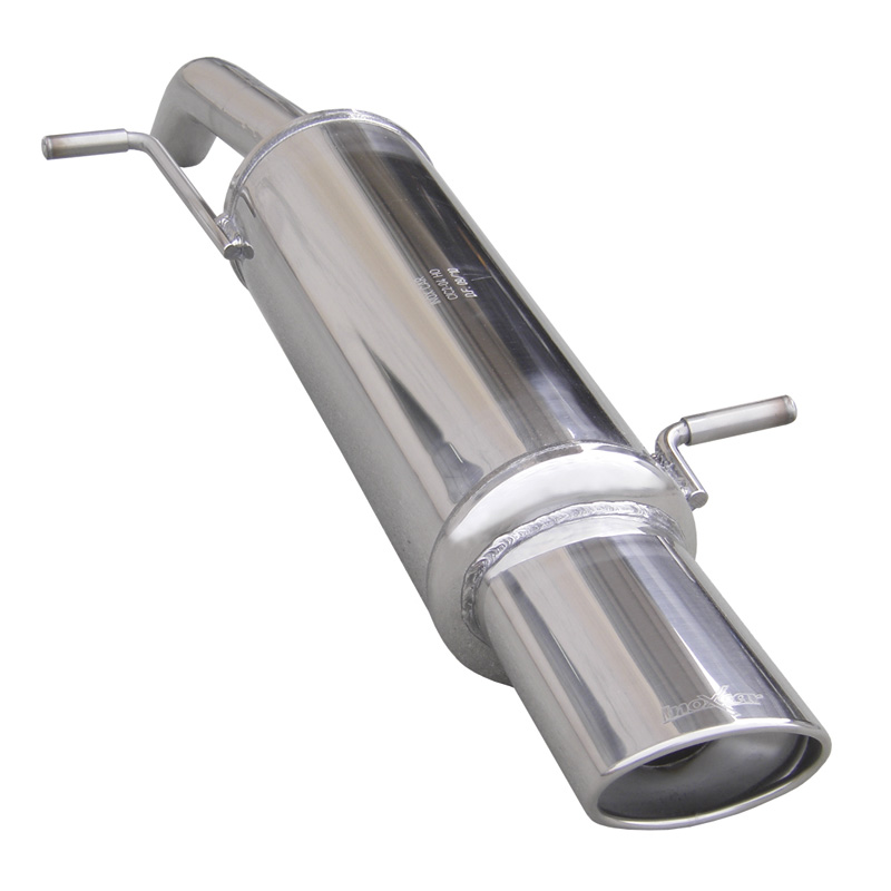100% Inox Sport Exhaust  Citroën C2 1.6 16v VTS (122HP) 2003- 120x80mm