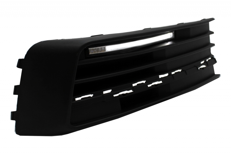 LED side indicators dynamic VW T6 2015-19 black/smoke in piano black