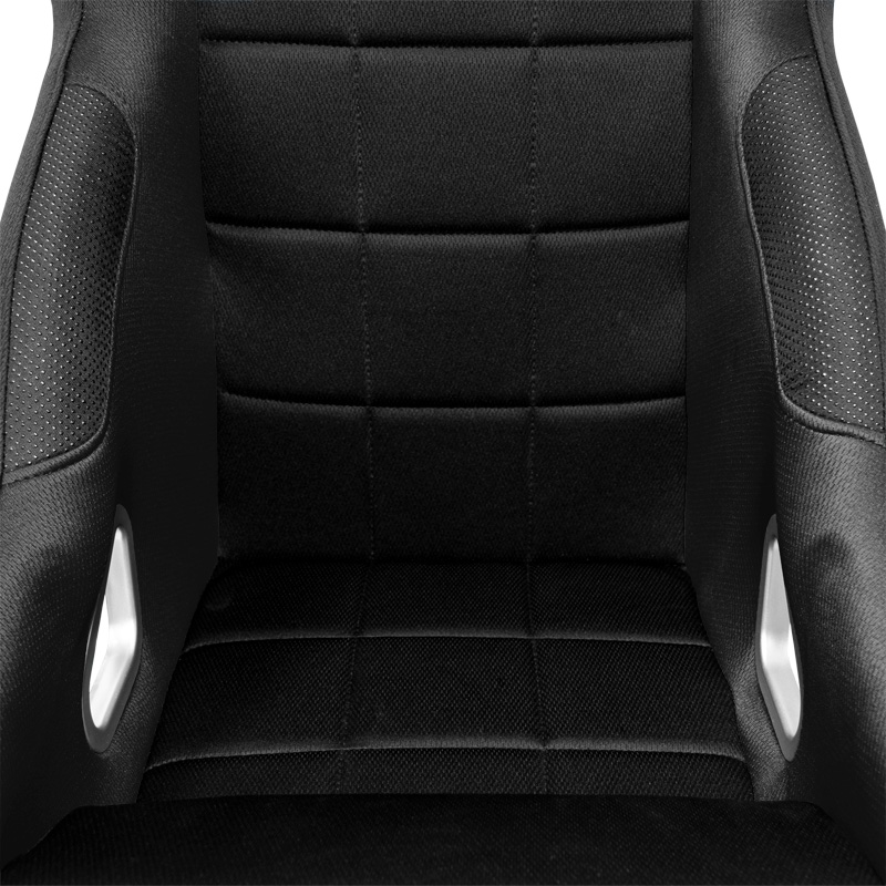 Sport seat 'K5' - Black - Non-reclinable back-rest - incl. slides