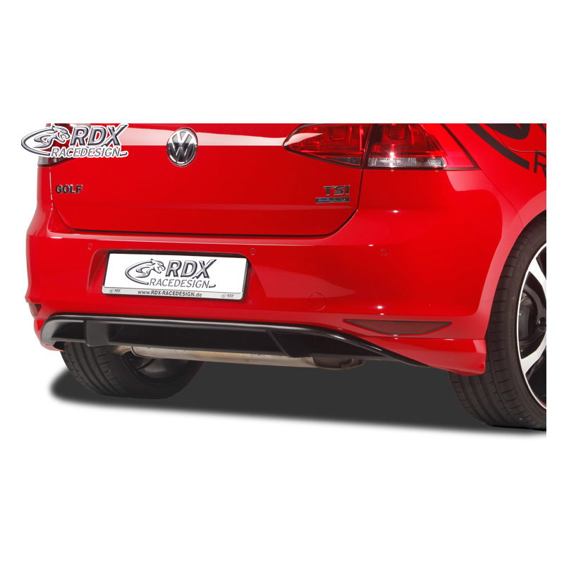 Rear bumper skirt 'Diffuser'  Volkswagen Golf VII HB 3/5-doors 2012- excl. GTi/GTD (PUR)