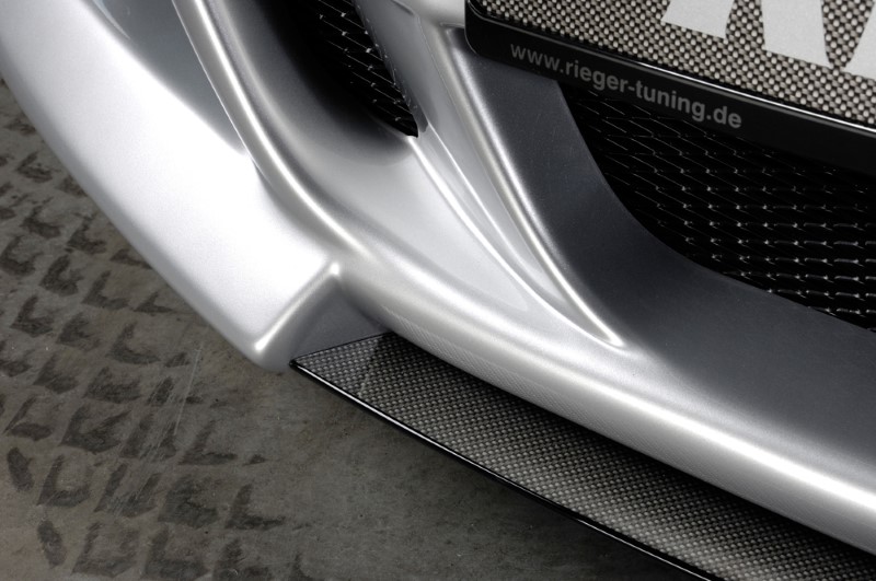 Spoilerzwaard Carbon voor Frontbumper BMW E92 Coupe Rieger