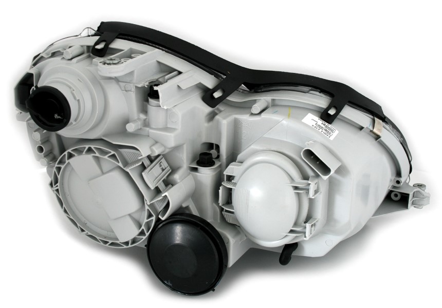 Headlights Mercedes W203 New Black