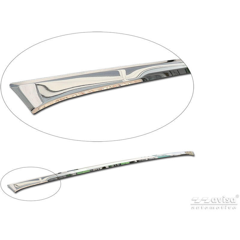 Avisa Chrome Stainless Steel Trunk Tailgate Trim Cover  Skoda Karoq (NU7) Facelift 2022-