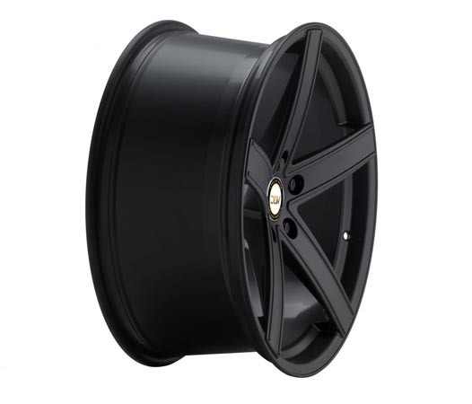 Deluxe Uros K Black Matt 9x20 5x112 ET35 Velgen