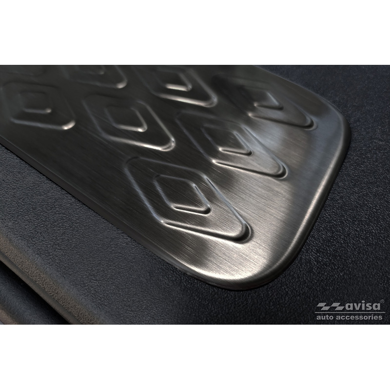 Black Inox door sill protectors  Volkswagen ID.Buzz 2022- 2-pieces