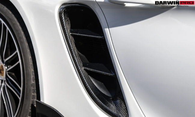 Porsche 718 Cayman/Boxster Carbon Fiber Zij Air Vents 2017-2020
