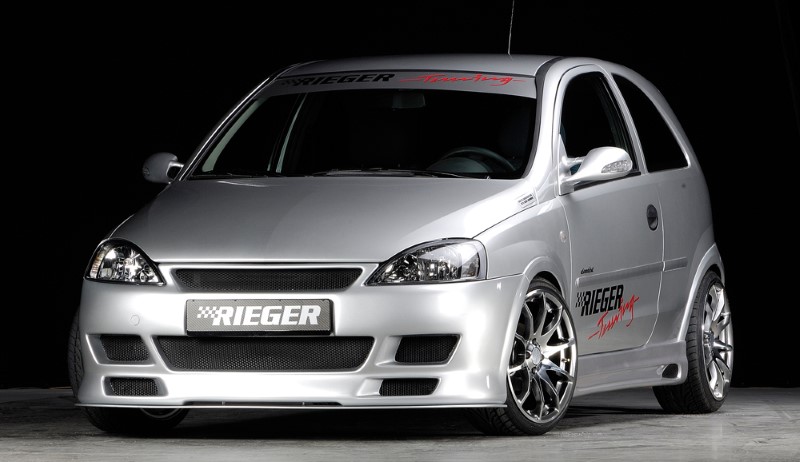 Frontbumper Opel Corsa C ook voor facelift Rieger