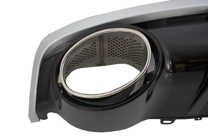Diffuser passend voor Audi A7 RS7 4G Look 15-19 incl. Sierstukken S-Line