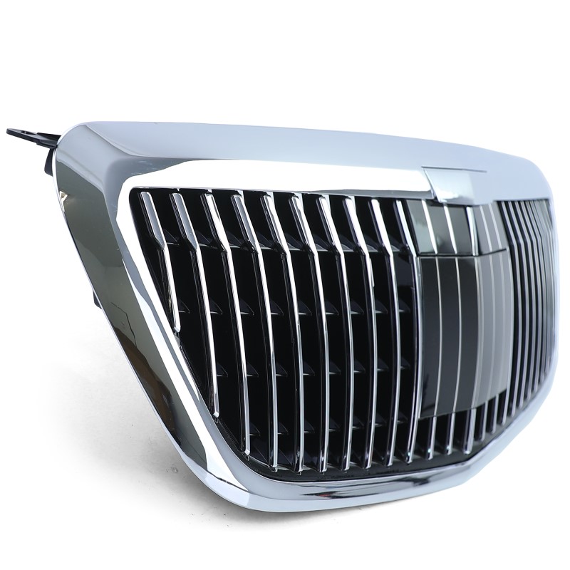 Grill passend voor Mercedes W222 Vertical Design Chroom Nightvision