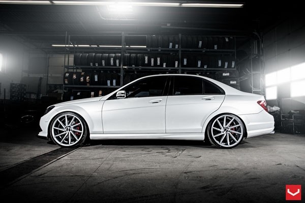 Vossen CVT 9.0x20 5x120 ET35 Metallic Gloss Silver Flat Face