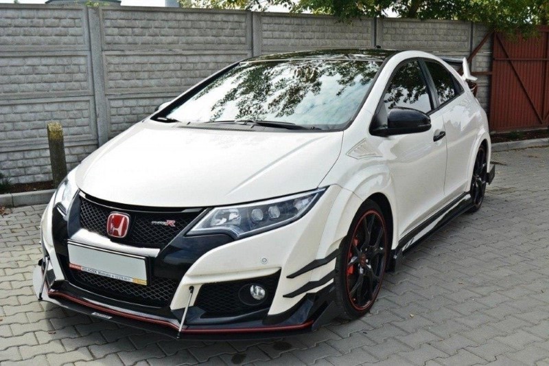 Voorspoiler Honda Civic IX Type R Racing V.2