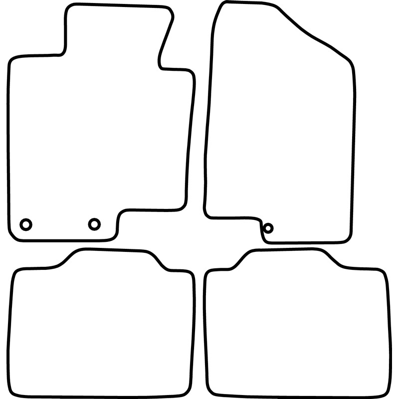 Set car mats  Kia Optima 2011-2016