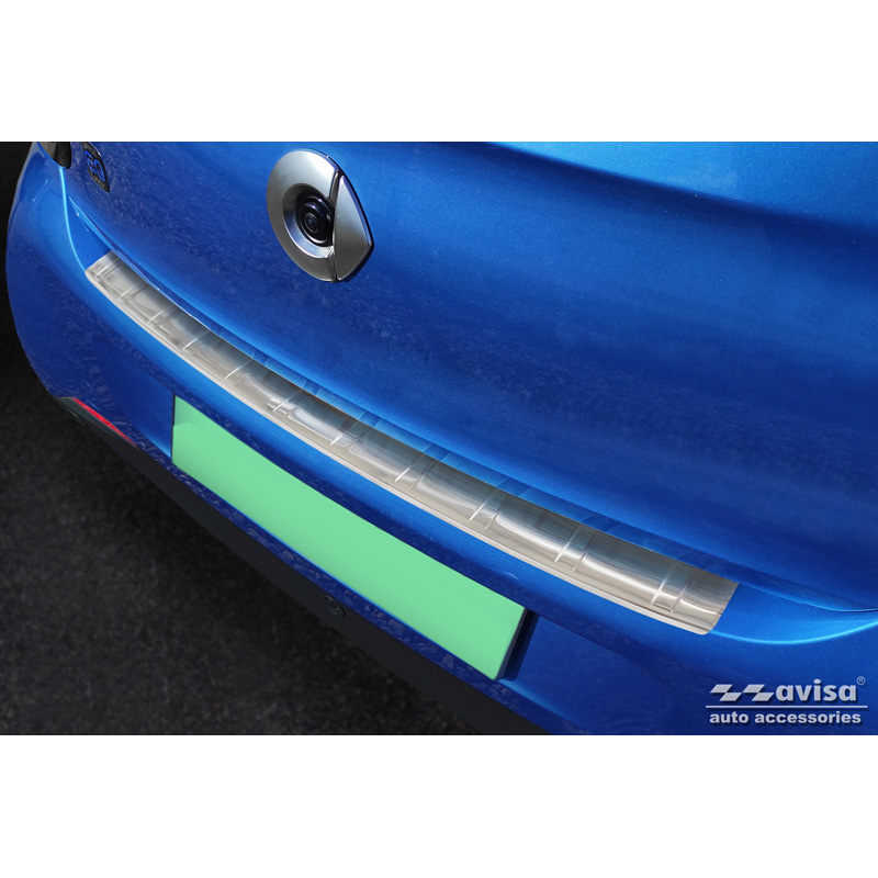Stainless Steel Rear bumper protector  Smart ForFour (W453) 2014-2020 & FL 2020- incl. EQ 'Ribs'