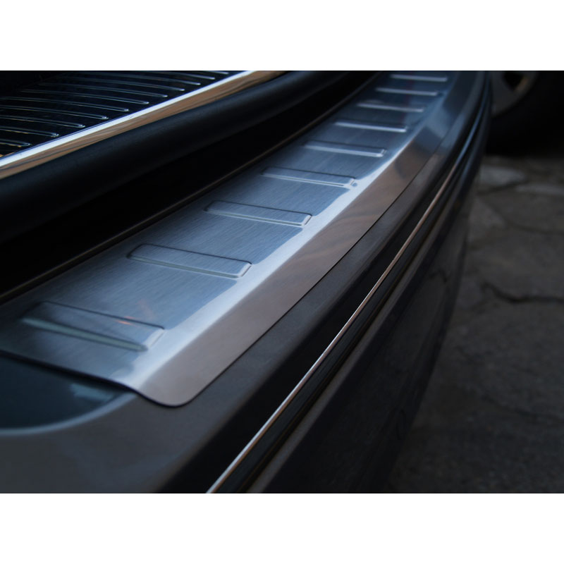 Stainless Steel Rear bumper protector  Seat Ibiza 6J ST 2010-2016 'Ribs'