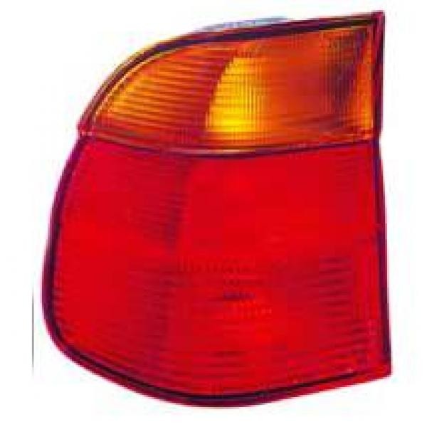 Achterlicht links buiten E39 95-00 ALLEEN TOURING ROOD-ORANJE