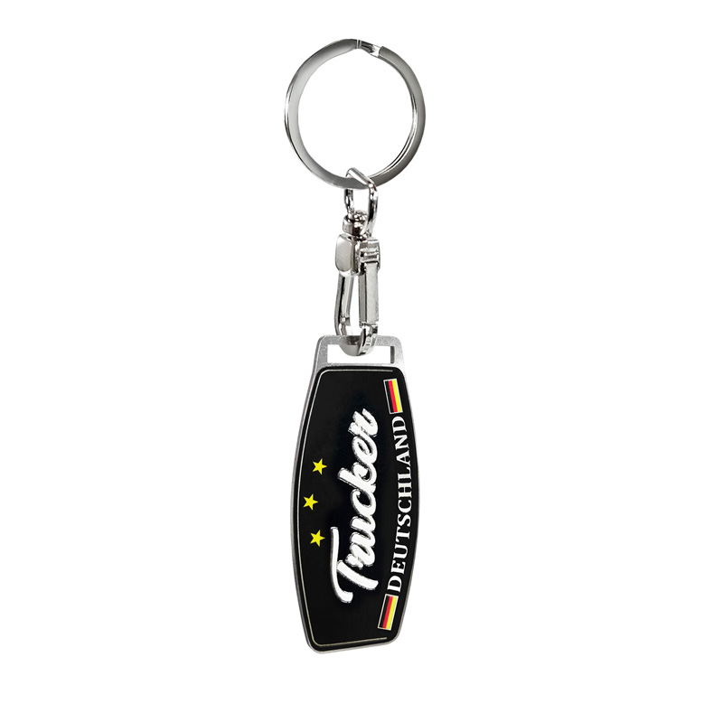 Stainless steel key chain - Trucker/Deutschland