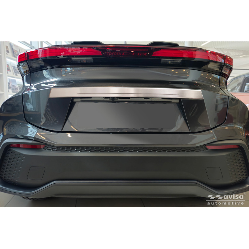Avisa Brushed Stainless Steel Trunk Tailgate Trim Cover  Toyota C-HR II (X20) 2023-