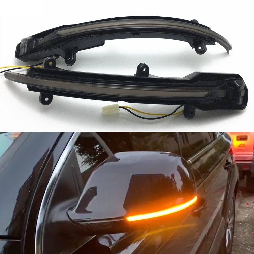 Mirror Indicators Audi Q5 12-18 / Q7 09-15 SMOKE LED Dynamic