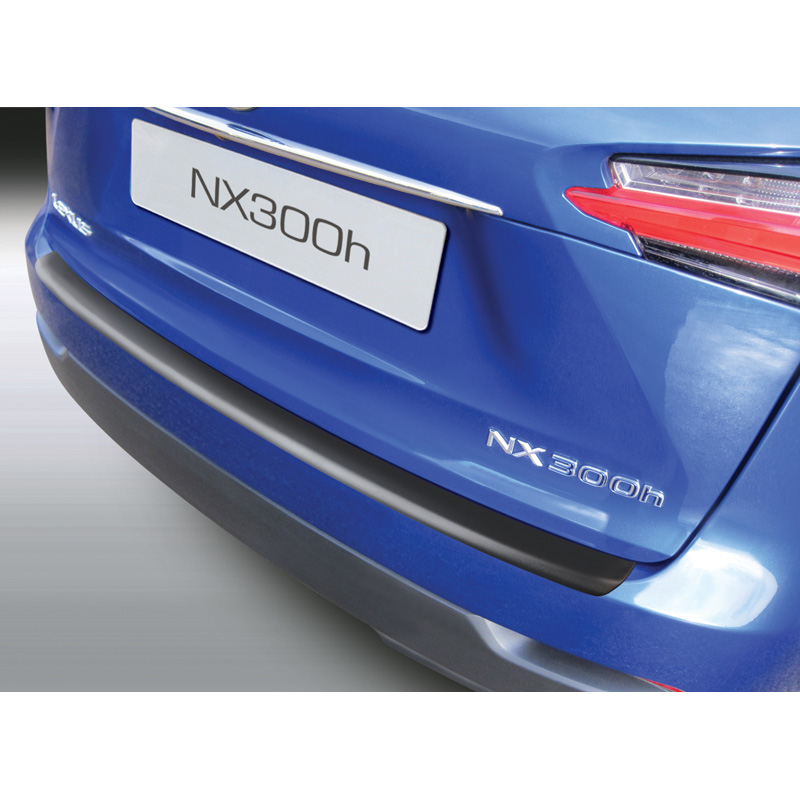 ABS Rear bumper protector  Lexus NX 2014-2017 Black