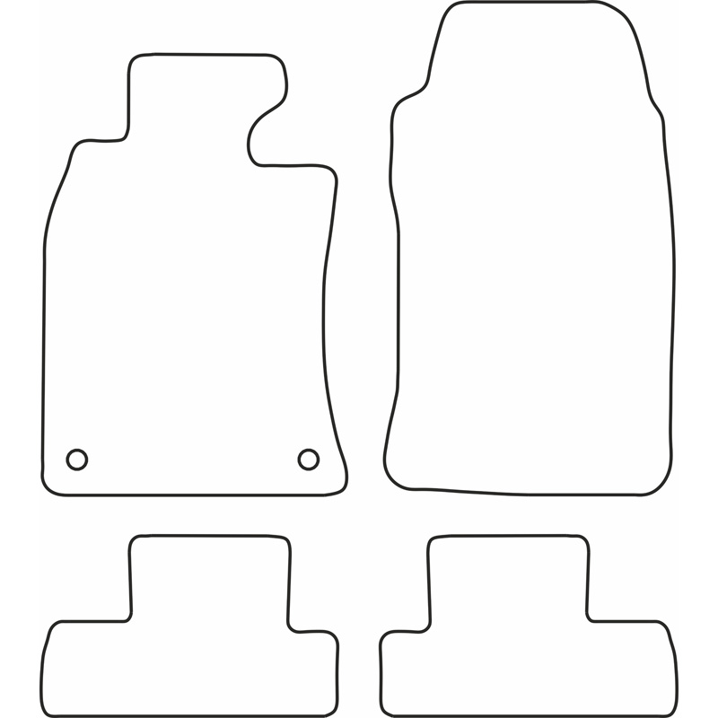 Set car mats  Mini R52 Convertible 2005-2007