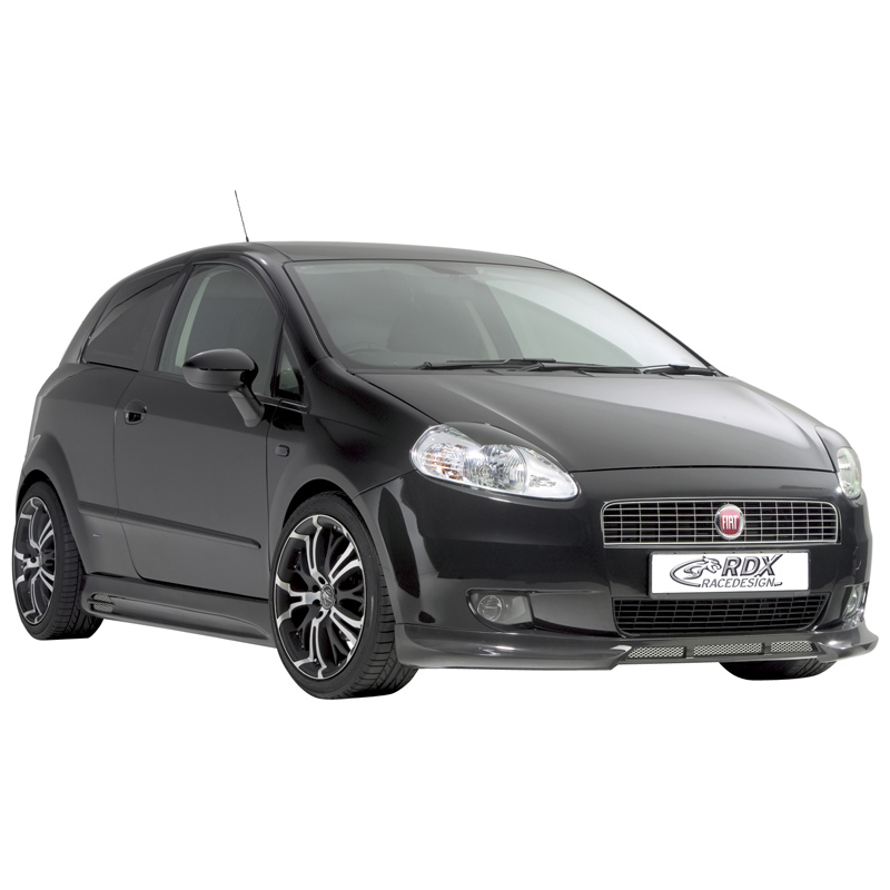 Side skirts  Fiat Grande Punto 2005- 'GT-Race' (ABS)
