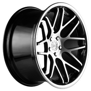 VERTINI MAGIC CONCAVE INOX BLACK MACHINED FACE 10,5x22 5x130