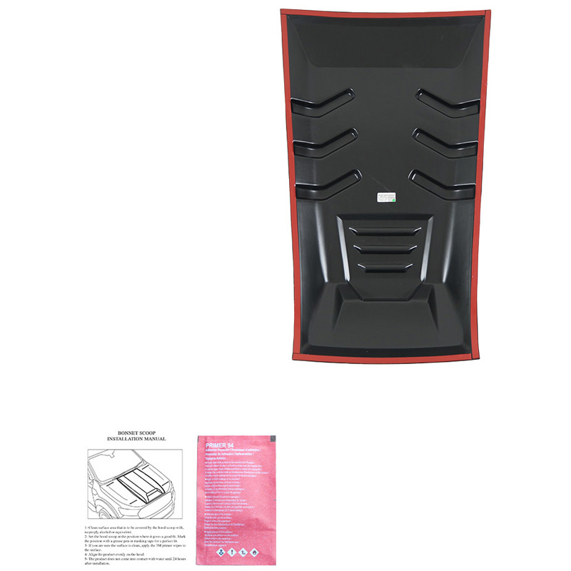 Bonnet Scoop  Mercedes X-Class W470 2017- - Matt black