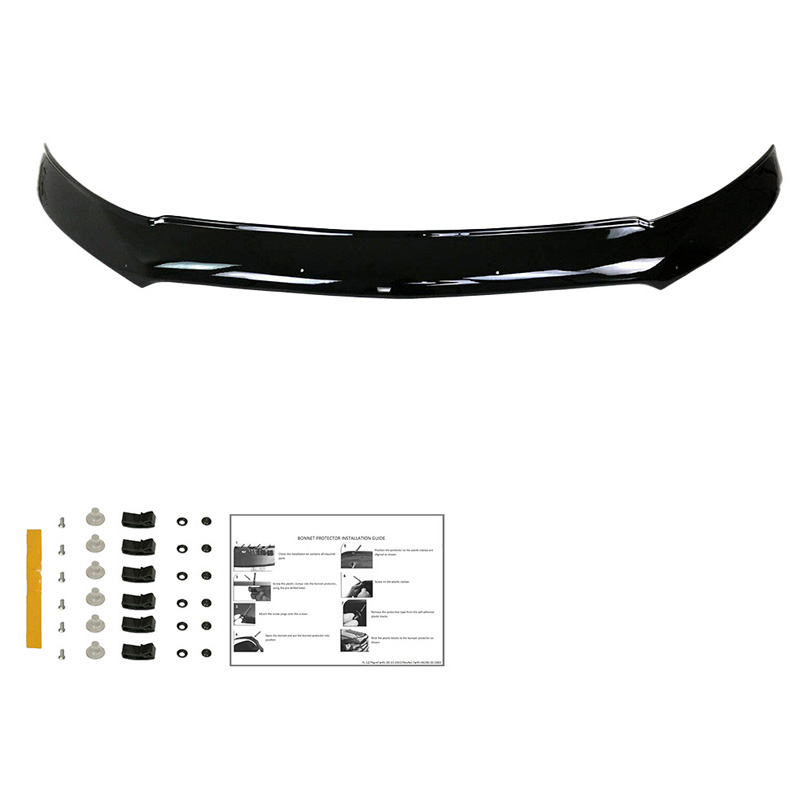 Bonnet Protector  Mercedes Sprinter W907 2018- - Gloss black