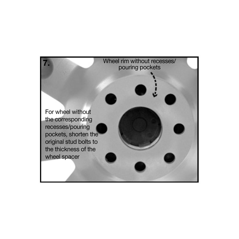 H&R Wheel Spacers 25mm 4x114,3 - Hub 67,1mm - Bolt size M12x1,5 -  Hyundai/Kia/Mitsubishi/Smart/Volvo