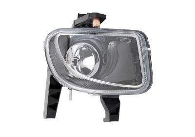 mistlamp, Sport, zwart, links Fiat Punto/Grande Punto, 2005-2014