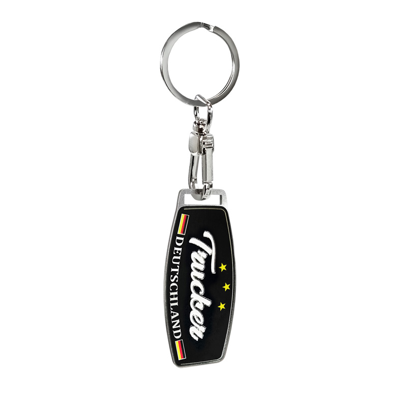 Stainless steel key chain - Trucker/Deutschland