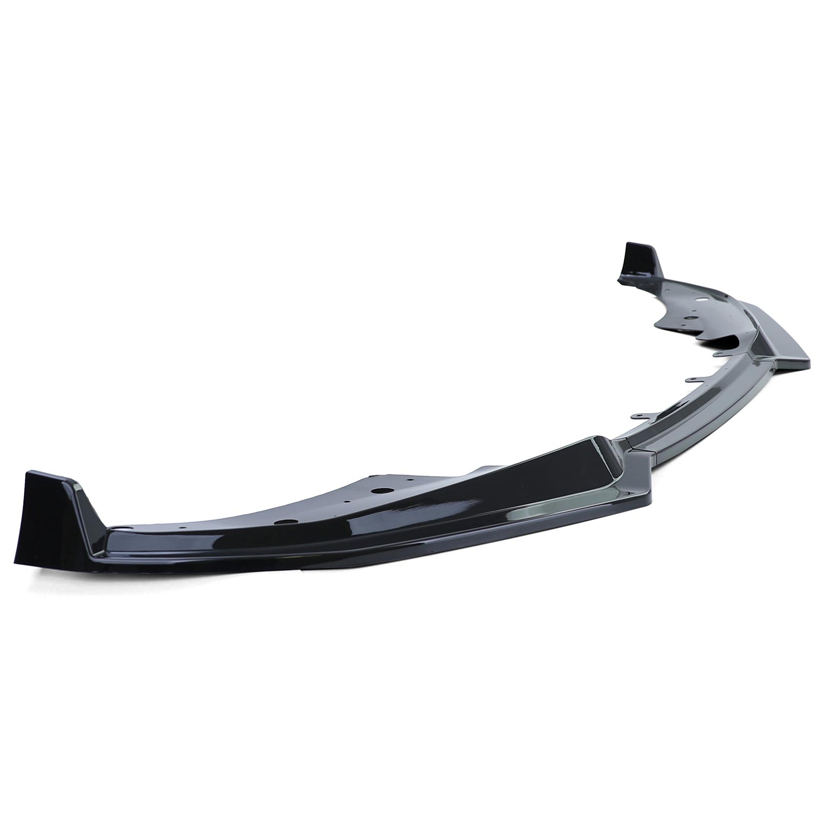 Voorspoiler passend voor BMW 4 Serie G22 G23 G26 Glans Zwart