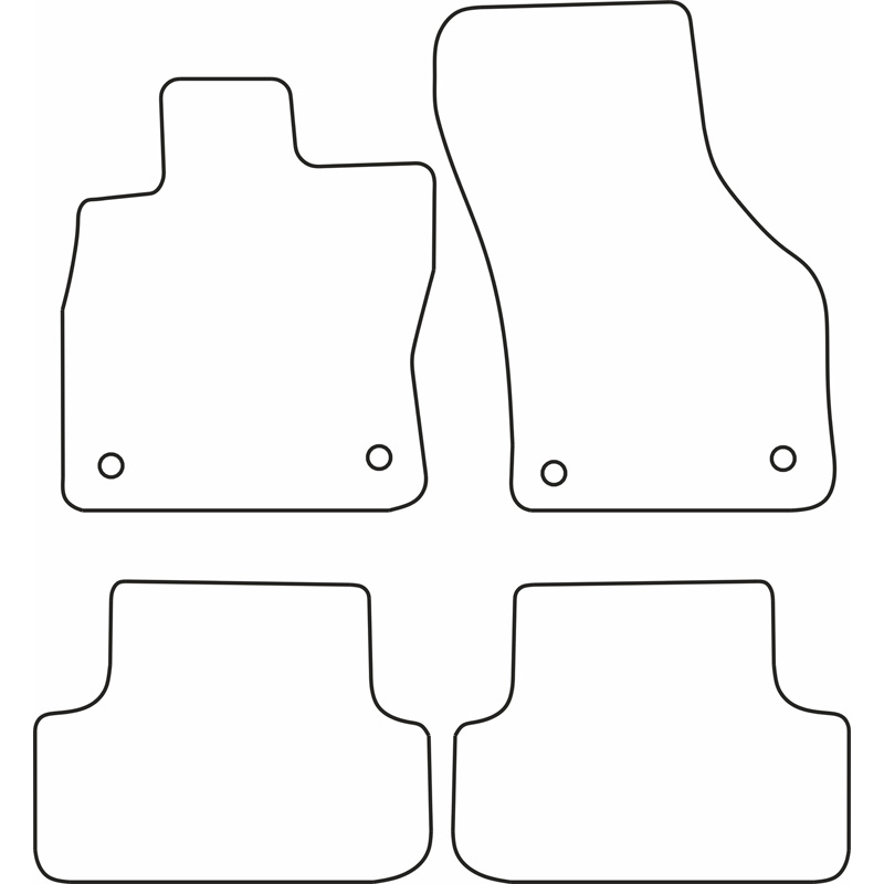 Set car mats  Seat Leon incl. ST 2013-2020