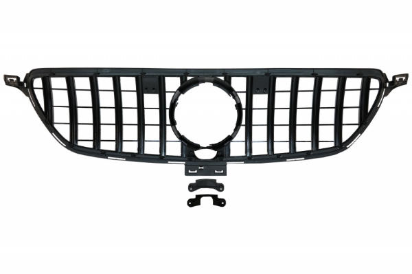 Grill passend voor Mercedes GLE Coupe C292 (15-18) GLE W166 SUV (15-18) GT-R Panamericana Design Chroom