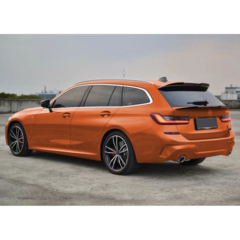Lower mid rear spoiler  BMW 3-Series G21 Touring 2019- (ABS Glossy Black)