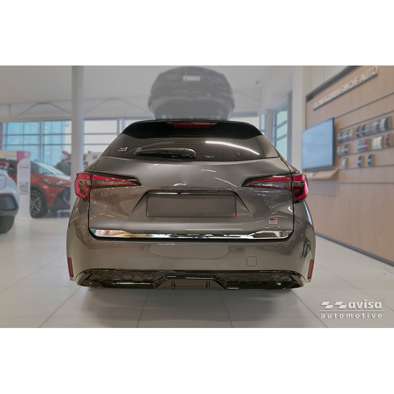 Avisa Chrome Stainless Steel Trunk Tailgate Trim Cover  Toyota Corolla Touring Sports (E21) 2019-