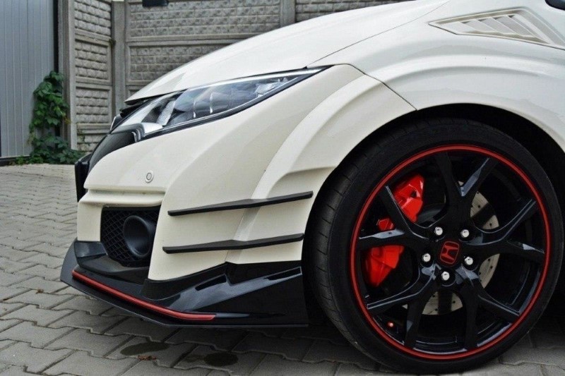 Voorspoiler Honda Civic IX Type R Racing V.1
