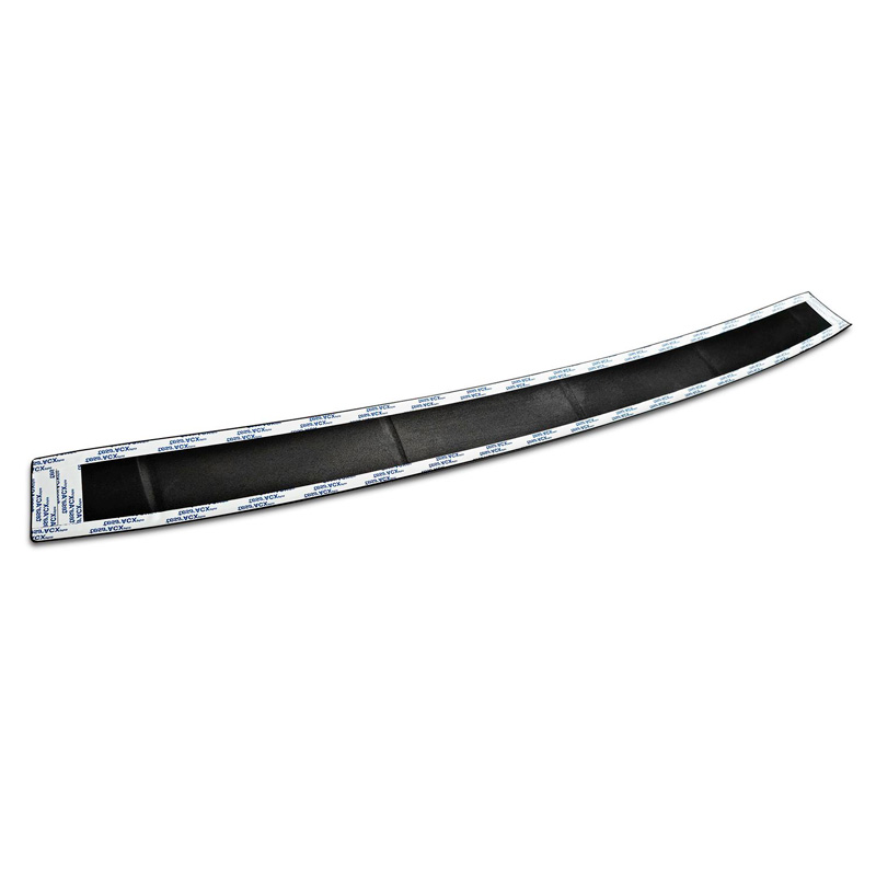 Avisa Matt Black Stainless Steel Rear bumper protector  BMW 5 Series Touring (G31) Facelift 2020-2024 with M-Package 'Ribs'