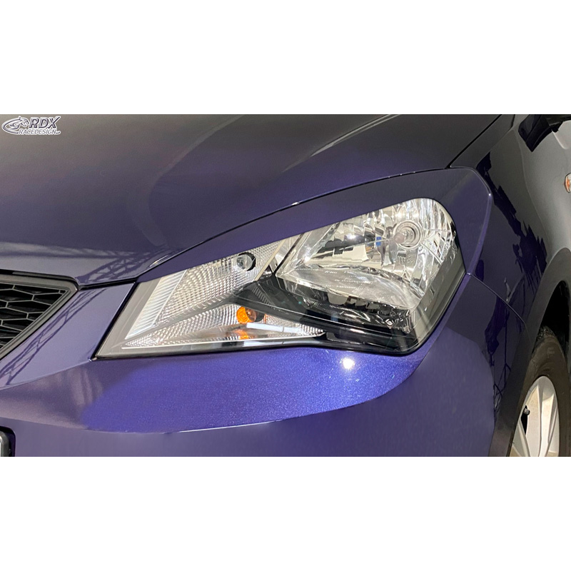 Head light spoilers  Seat Mii 2011- (ABS)