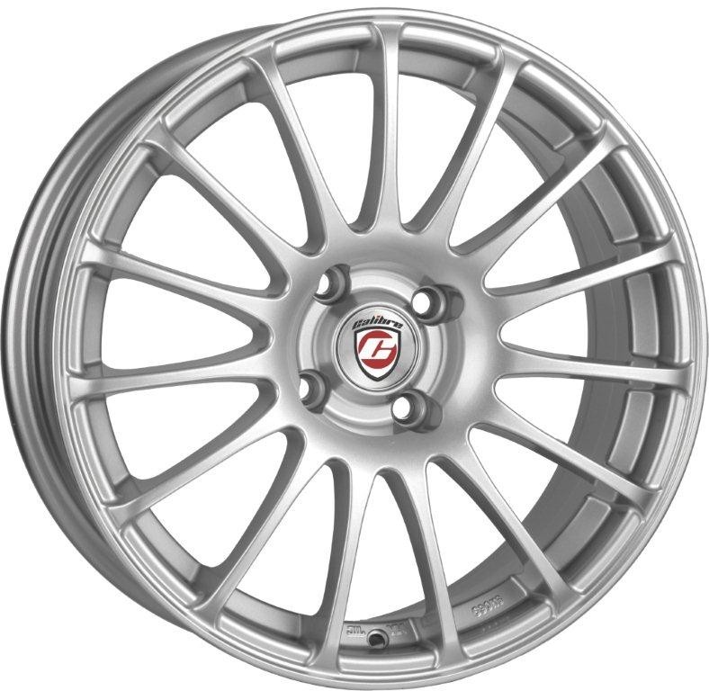 Velgen Calibre Rapide 7x16 10x100 Sparkle Silver